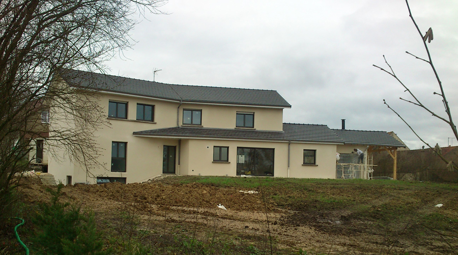 Chantier maison individuelle